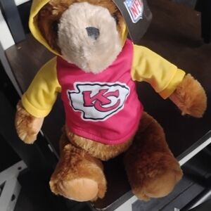 Kansas City Chiefs Teddy Bear with Hoodie